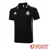 Polo Foot Real Madrid Noir 2025/2026