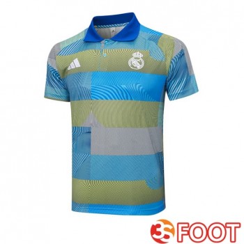 Polo Foot Real Madrid Bleu 2025/2026