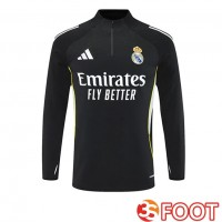 Training Sweatshirt Real Madrid Noir 2025/2026