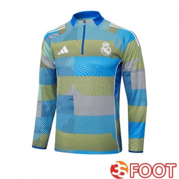 Training Sweatshirt Real Madrid Bleu 2025/2026