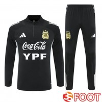 Ensemble Survetement De Foot Argentine Noir 2025/2026