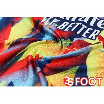 Ensemble Survetement De Foot Arsenal Jaune Rouge 2025/2026