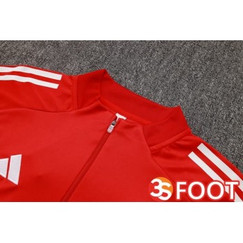 Ensemble Survetement De Foot Arsenal Rouge 2025/2026