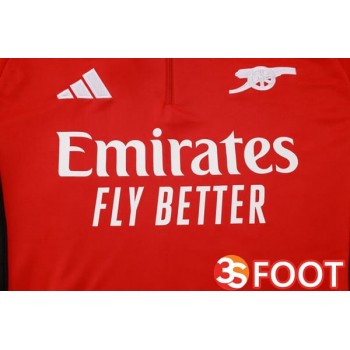 Ensemble Survetement De Foot Arsenal Rouge 2025/2026