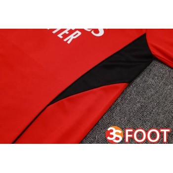 Ensemble Survetement De Foot Arsenal Rouge 2025/2026