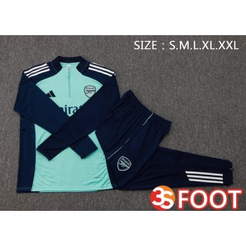 Ensemble Survetement De Foot Arsenal Vert 2025/2026