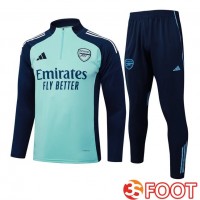 Ensemble Survetement De Foot Arsenal Vert 2025/2026