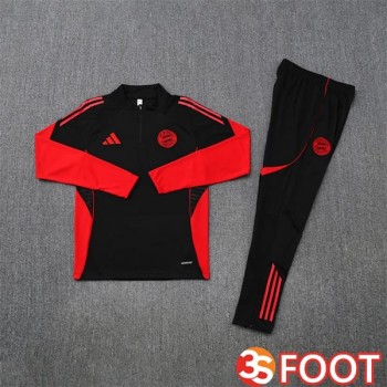Ensemble Survetement De Foot Bayern Munich Noir 2025/2026