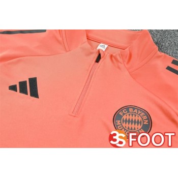 Ensemble Survetement De Foot Bayern Munich Orange 2025/2026