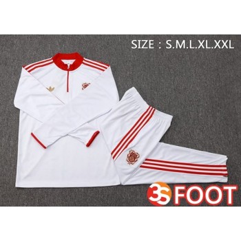 Ensemble Survetement De Foot Bayern Munich Blanc 2025/2026