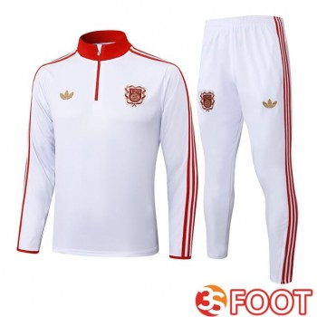 Ensemble Survetement De Foot Bayern Munich Blanc 2025/2026