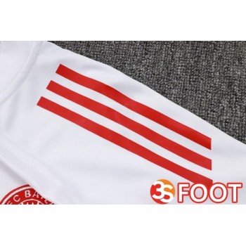 Ensemble Survetement De Foot Bayern Munich Blanc 2025/2026