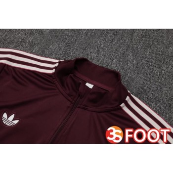 Ensemble Survetement De Foot Bayern Munich Marron 2025/2026