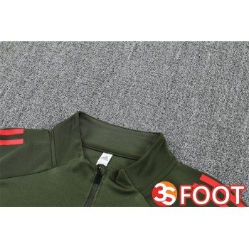 Ensemble Survetement De Foot Bayern Munich Vert 2025/2026
