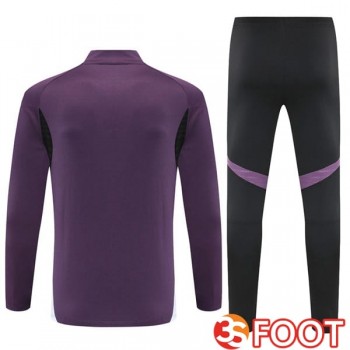 Ensemble Survetement De Foot Manchester United Pourpre 2025/2026
