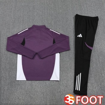 Ensemble Survetement De Foot Manchester United Pourpre 2025/2026