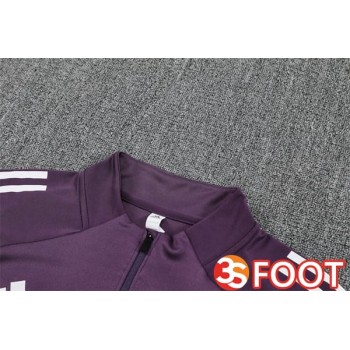 Ensemble Survetement De Foot Manchester United Pourpre 2025/2026