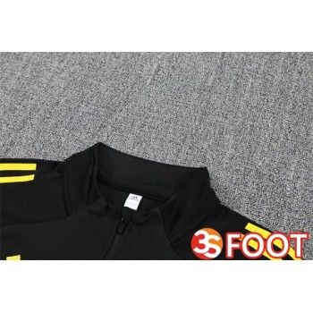 Ensemble Survetement De Foot Manchester United Noir 2025/2026