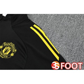 Ensemble Survetement De Foot Manchester United Noir 2025/2026