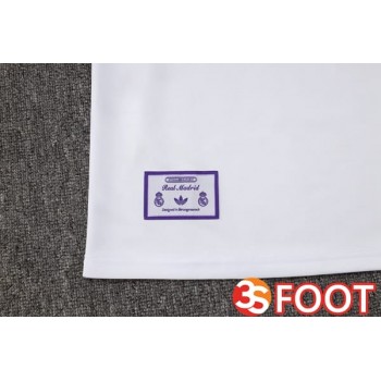 Ensemble Survetement De Foot Real Madrid Blanc 2025/2026