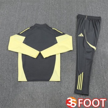 Ensemble Survetement De Foot Real Madrid Gris 2025/2026
