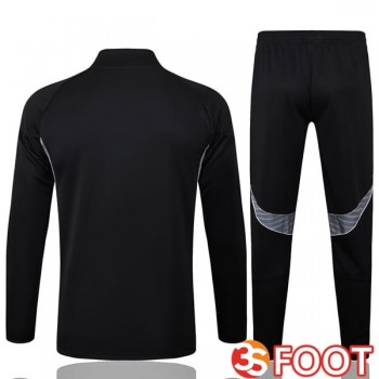 Ensemble Veste Survetement De Foot Inter Miami CF Noir 2025/2026