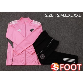 Ensemble Veste Survetement De Foot Inter Miami CF Rose 2025/2026
