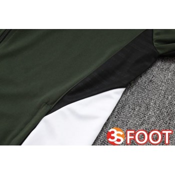 Ensemble Veste Survetement De Foot Bayern Munich Vert 2025/2026