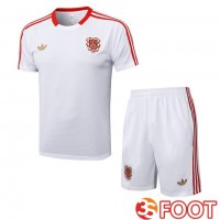 Ensemble Training T-Shirts Bayern Munich + Shorts Blanc 2025/2026