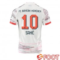 Maillot De Foot Bayern Munich (Sané 10) Exterieur Blanc 2025/2026
