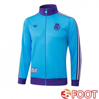 Veste Foot Real Madrid Bleu 2025/2026