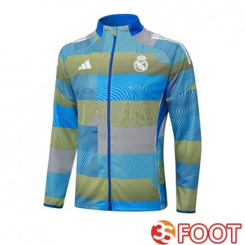 Veste Foot Real Madrid Bleu 2025/2026