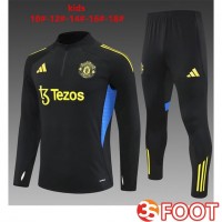 Ensemble Survetement De Foot Manchester United Enfant Noir 2025/2026