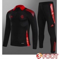 Ensemble Survetement De Foot SC Internacional Enfant Noir 2025/2026