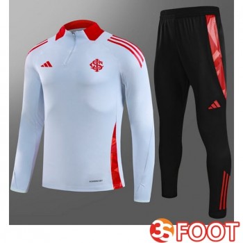 Ensemble Survetement De Foot SC Internacional Enfant Gris 2025/2026