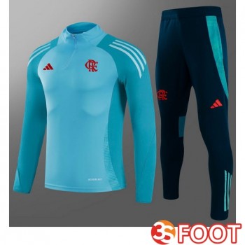 Ensemble Survetement De Foot Flamengo Enfant Bleu 2025/2026