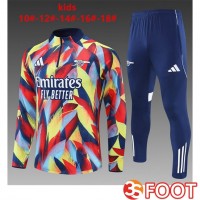Ensemble Survetement De Foot Arsenal Enfant Jaune Rouge 2025/2026