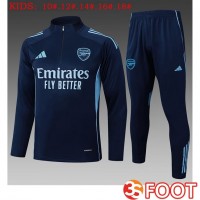 Ensemble Survetement De Foot Arsenal Enfant Bleu Royal 2025/2026