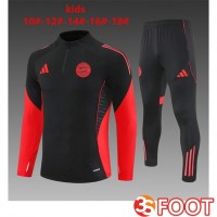 Ensemble Survetement De Foot Bayern Munich Enfant Noir 2025/2026