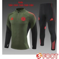 Ensemble Survetement De Foot Bayern Munich Enfant Vert 2025/2026
