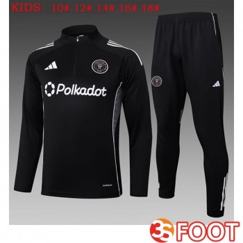 Ensemble Survetement De Foot Inter Miami CF Enfant Noir 2025/2026