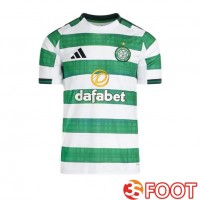 Maillot De Foot Celtic FC Domicile Vert Blanc 2025/2026