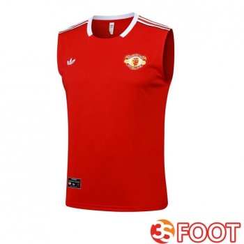 Gilet Foot Manchester United Rouge 2025/2026