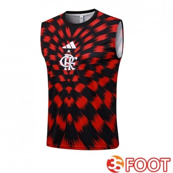 Gilet Foot Flamengo Rouge Noir 2025/2026