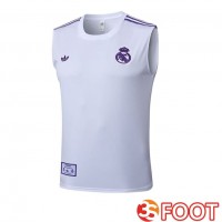 Gilet Foot Real Madrid Blanc 2025/2026