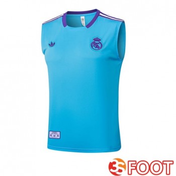 Gilet Foot Real Madrid Bleu 2025/2026