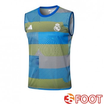 Gilet Foot Real Madrid Bleu 2025/2026