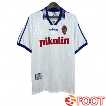 Maillot De Foot Real Zaragoza Retro Domicile 1997/1998