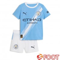 Maillot De Foot Manchester City Enfant Domicile Bleu 2025/2026