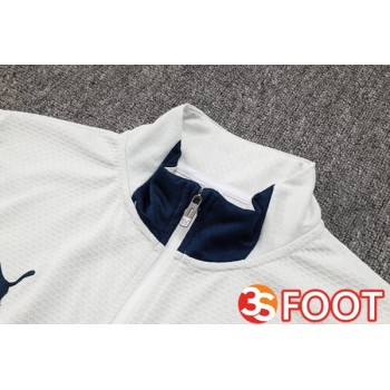 Ensemble Veste Survetement De Foot Portugal Gris 2025/2026